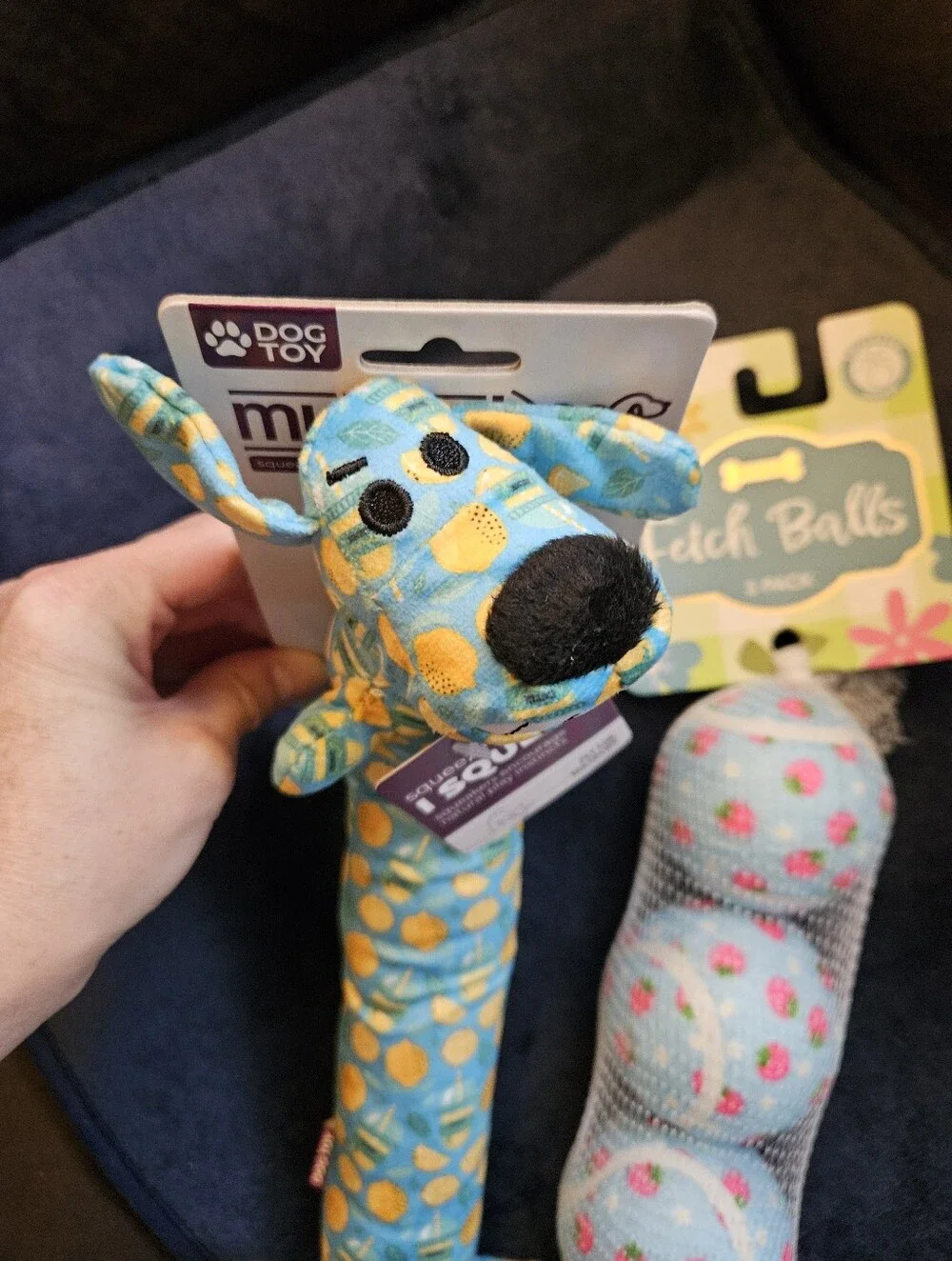 4pc Dog Toy & Ball Bundle